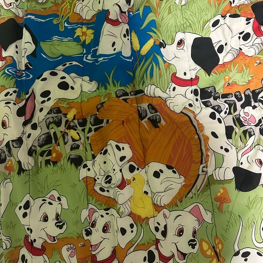 Vintage 101 Dalmatian Print Twin Comforter - Picture 3 of 4